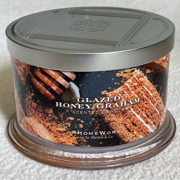 HomeWorx by Slatkin & Co. Other - HomeWorx Candle 4 Wick Glazed Honey Graham by Slatkin & Co.